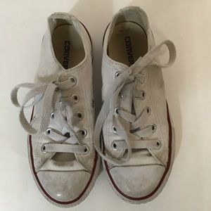 White Converse All Stars